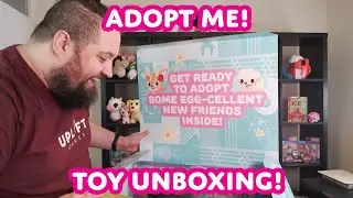 🐸 Unboxing the ADOPT ME X JAZWARES SERIES 3 TOYS! 🐨 Strawberry Shortcake Bat Dragon Squishmallow!! 🍓