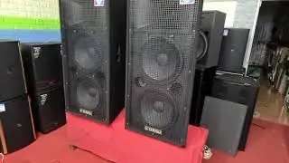 Kết hợp Loa YAMAHA F25. + Đẩy Ev CPS3. 32 s&ograve; sắt. Đt 0936.583.140