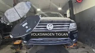 front brake pads replacement ... volkswagen tiguan (torque specs)