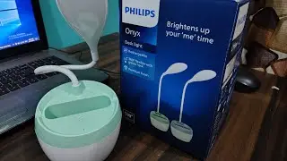 Philips LED Lamp Onyx Green l Rechargable LED Table Lamp