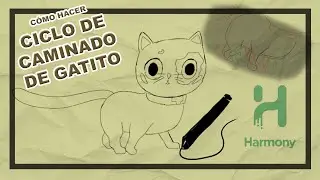 C&oacute;mo hacer un ciclo de caminado 2D #animaci&oacute;n2d #framebyframeanimation #animaciondigital