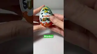 Kinder NATOONS unboxing! A monkey on a tree&mdash;what a fun surprise! Watch the reveal!
