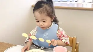 「ママ」って言った気がした花串カステラ