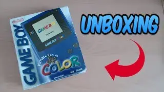 UNBOXING THE GAMEBOY COLOUR!