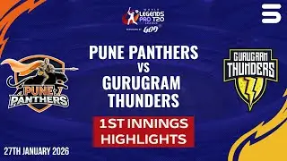 Panthers Dominate the first innings! | M2 | World Legends T20 Pro League | ZL1K