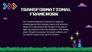 Transformational Framework and Climate Game Toolkit