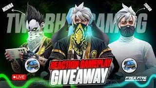 Free Fire Live Giveaway Custom Room💎 | Reaction Gameplay |#freefirelive #shortslive #custom #fflive