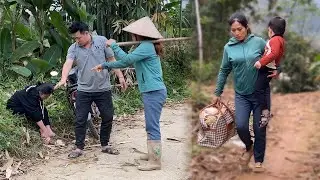 Cruel, drunken, adulterous husband continues to abuse single mother, leading to marital breakdown.