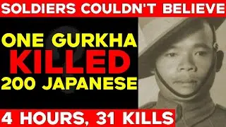 Japanese Soldiers Couldn't Believe One 'Unarmed' Gurkha Killed 200 of Them — With One Hand
