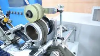 QLQ-BLWM Bobbin Rolling Type Long-chain Zipper Winding Machine #Zippermachine #windingmachine#zipper