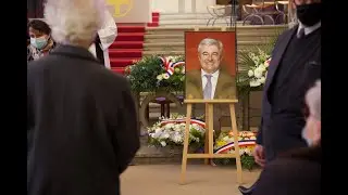 Hommage républicain à l'ancien Maire du Raincy, Eric Raoult.