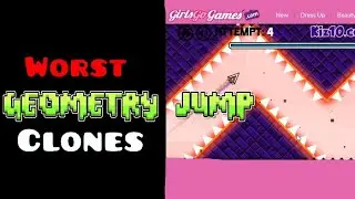 Playing Awful Geometry Dash Clones