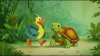 Turtle and Bird Story for Kids | Animal Story for Kids 🐢🐦