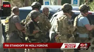 FBI standoff ends with arrest of person possibly linked to Slidell bank robbery