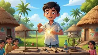 Rural Physics Experiment Animation | Village Science Project Demo 