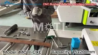 Preparations Before CNC Busbar Shearing Punching Machine MOTI-CXL Operation