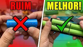 COMO COMPRAR BATERIA BOA E BARATA PARA LANTERNA TÁTICA