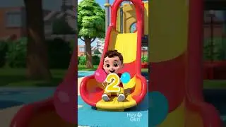 1 2 3 கற்றுக்கொள்வோம் 🎵 | Tamil Kids Learning Numbers | #Shorts |எண்கள் 1 2 3 | Numbers 1 2 3 |
