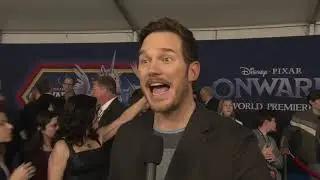 Onward  World Premiere LA Behind The Scenes, Clips, Interviews
