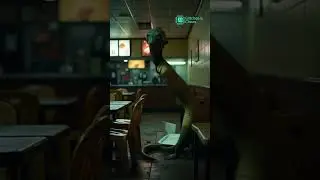 THE FOODCOURT CRAWLER&hellip; 🛸#ai #aiglitchesandchaos #foodcourt #crawler #reels #shorts #horror