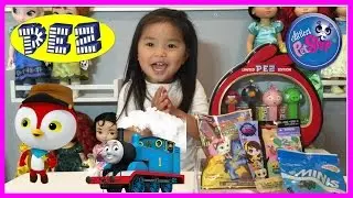 Angry Birds PEZ & Surprise Blind Bags Sheriff Callie, Thomas the Train, Littlest Petshop