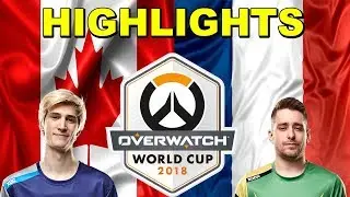 Canada vs France | Overwatch World Cup 2018 Highlights