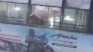 Terrified Passengers Flee as Two Bulls Rampage Inside Bus in India