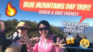 Blue Mountains family day trip by public transport (baby and senior friendly!)