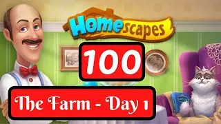 Homescapes Story - Day 100 - The Farm Day 1 - Gameplay