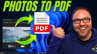 Как конвертировать фотографии в PDF на ПК с Windows