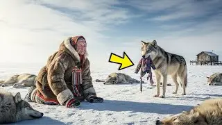 YAKUT-Witwe stellt sich 1000 WÖLFEN, um Enkel zu retten – doch sie erstarrt, als sie erfährt, dass…
