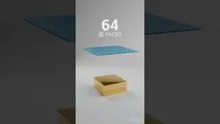 Collision simulation of soft glass #blender #3dart #3d #animation