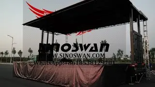 MOBILE STAGE TRUCK VIDEO~Fast and Safety