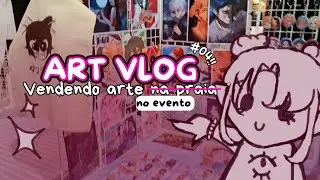Venha participar do Anime Summit comigo! | Art vlog com a prepara&ccedil;&atilde;o e os tr&ecirc;s dias de evento ❤❤✨✨