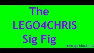 LEGO4CHRIS Sig Fig