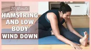 Hamstring and Forward Folding - Lower Body Wind Down for Beginners | Tatum Marie Yoga