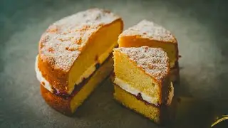 Raspberry Victoria Sponge Cake | Improved Super Soft Recipe