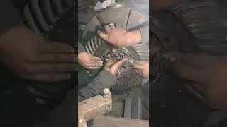 Crank pinion repair #automobile #repair #machine #asmr