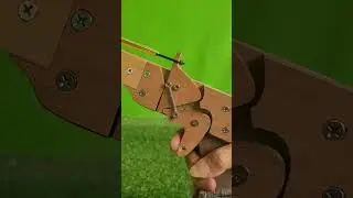 Simple idea craft design for wooden slingshot #beautifultools #woodscraft #woodwork #craftmakers