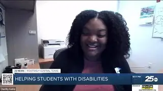 TAMUCT Coordinator helping students with disabilities