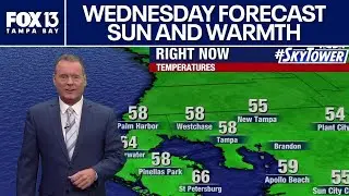 Tampa weather | Wednesday morning forecast
