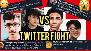 Sway & Clix Vs Unknown Khanada Bucke & Zayn Twitter Beef!
