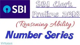 Number Series (Part-3) || Reasoning Ability || SBI Clerk Prelims Study-Plan 2018