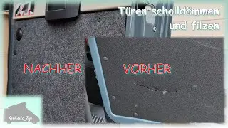 Sunlight Cliff 600 RT Heck-Türen schalldämmen und filzen