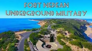 Hiking Underground Military Fort Nepean at Point Nepean National Park Mornington Melbourne Australia
