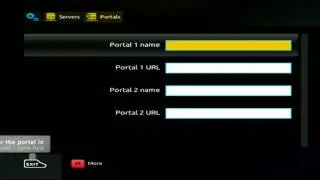 How to add an IPTV portal to a MAG 250 254 256
