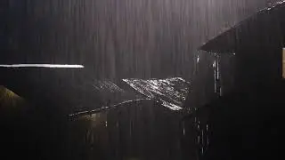 Heavy Rain and Thunder Sounds for Deep Sleeping - Relaxing Thunderstorm Live Stream