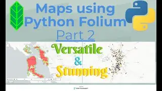 Python Tutorial - Maps with Folium part 2, Plugins