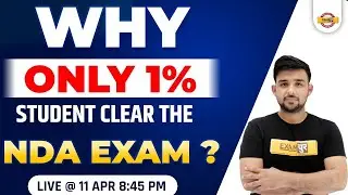 NDA 1 2022 | How to Crack NDA 2022 | Why Only 1% Student Clear The NDA Exam? |NDA Exam By Ankit Sir