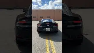 Turn up the volume to hear this Aston Martin Rapide AMR start up